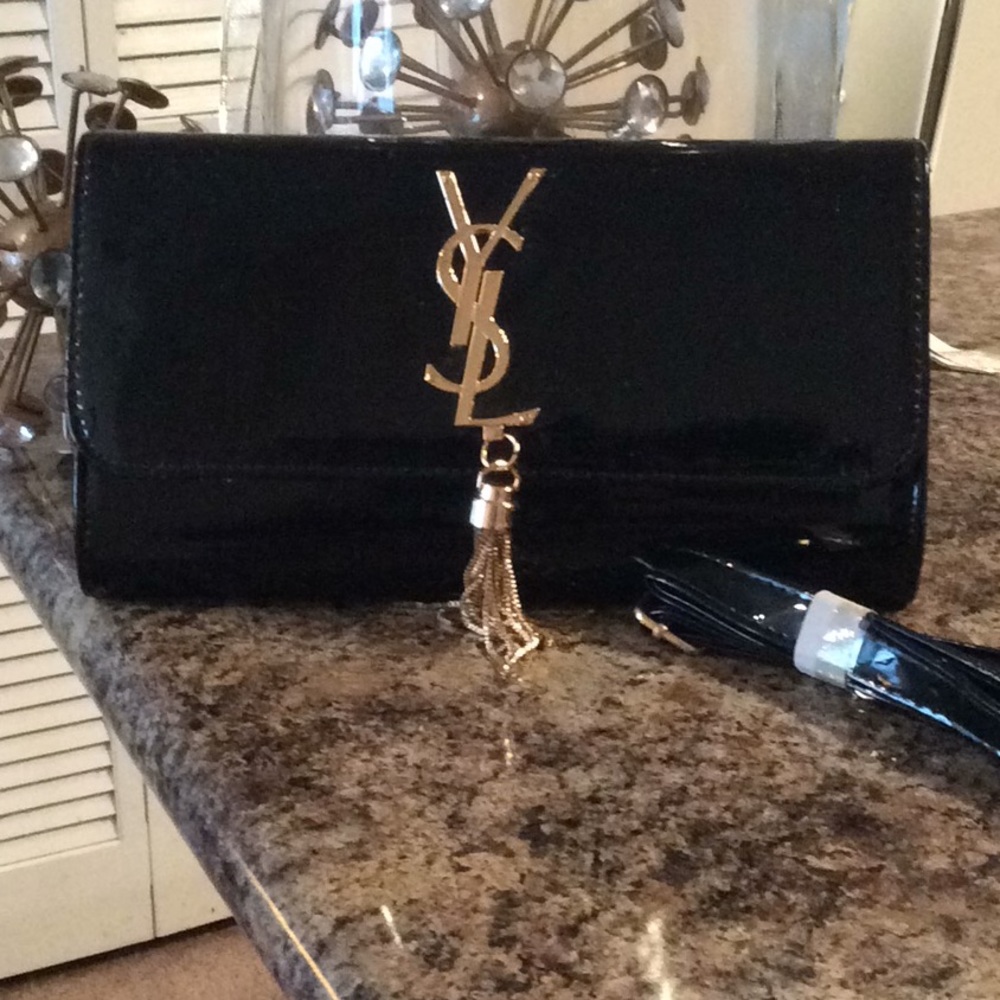YSL clutch or shoulder bag Never Used!